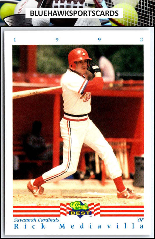 1992 Classic Best #365 Rick Mediavilla