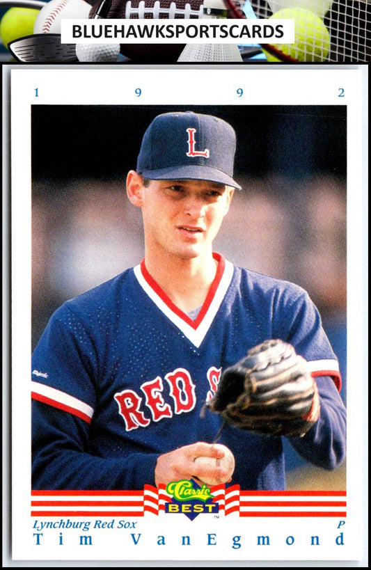 1992 Classic Best #390 Tim VanEgmond
