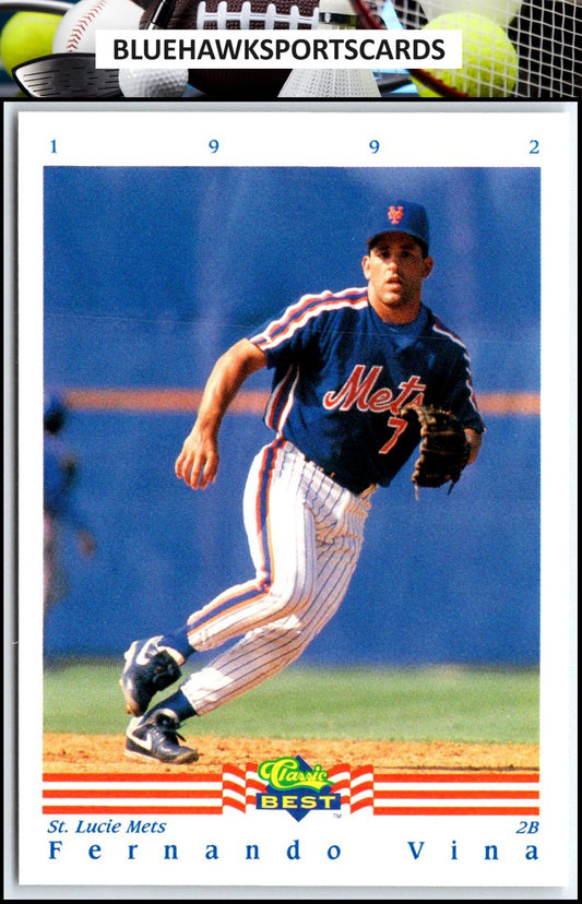 1992 Classic Best #352 Fernando Vina