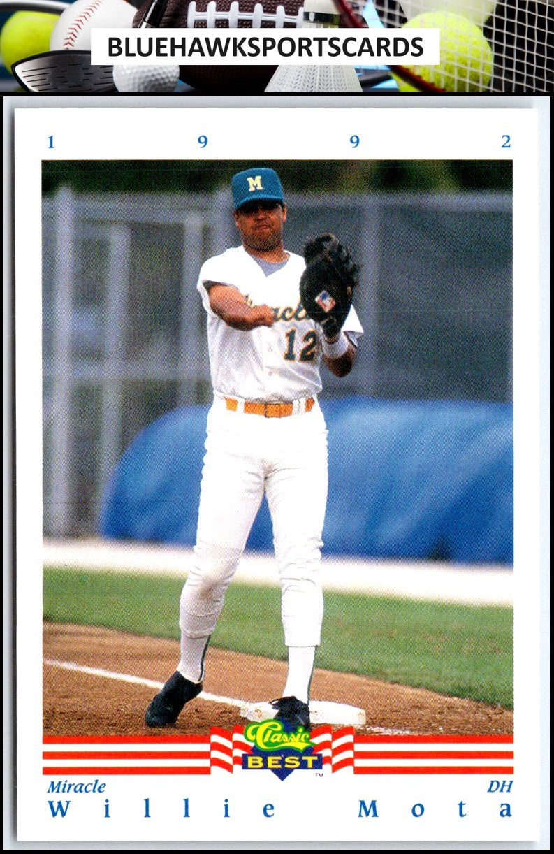 1992 Classic Best #349 Willie Mota