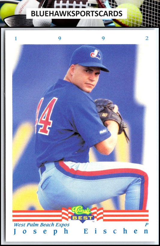 1992 Classic Best #303 Joseph Eischen