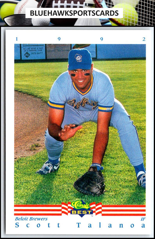 1992 Classic Best #362 Scott Talanoa