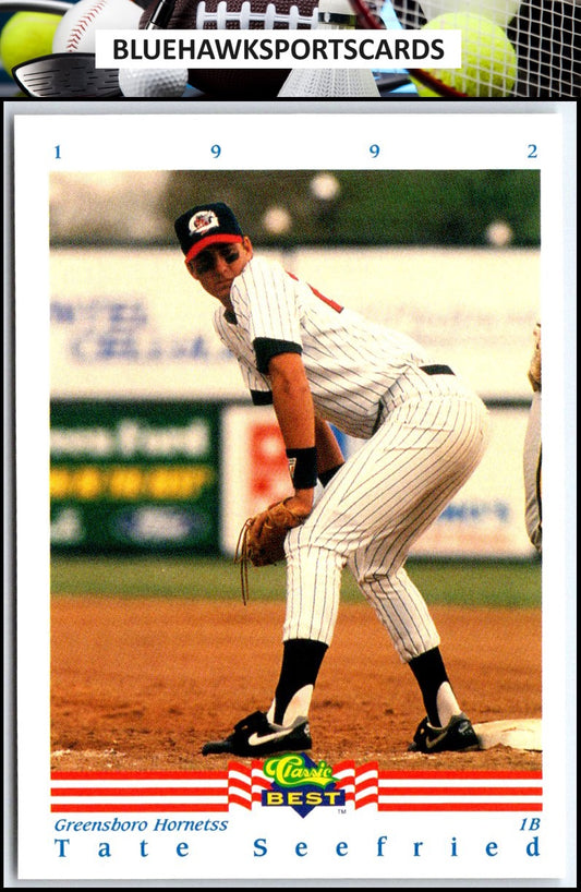 1992 Classic Best #307 Tate Seefried