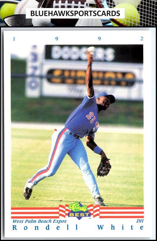 1992 Classic Best #305 Rondell White