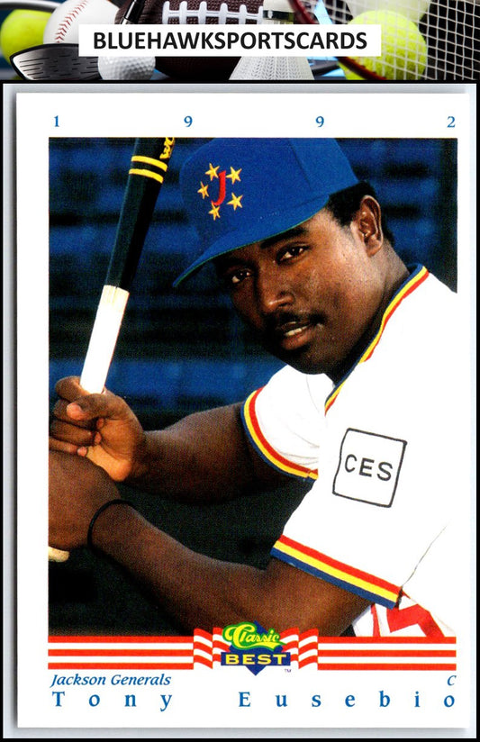 1992 Classic Best #338 Tony Eusebio