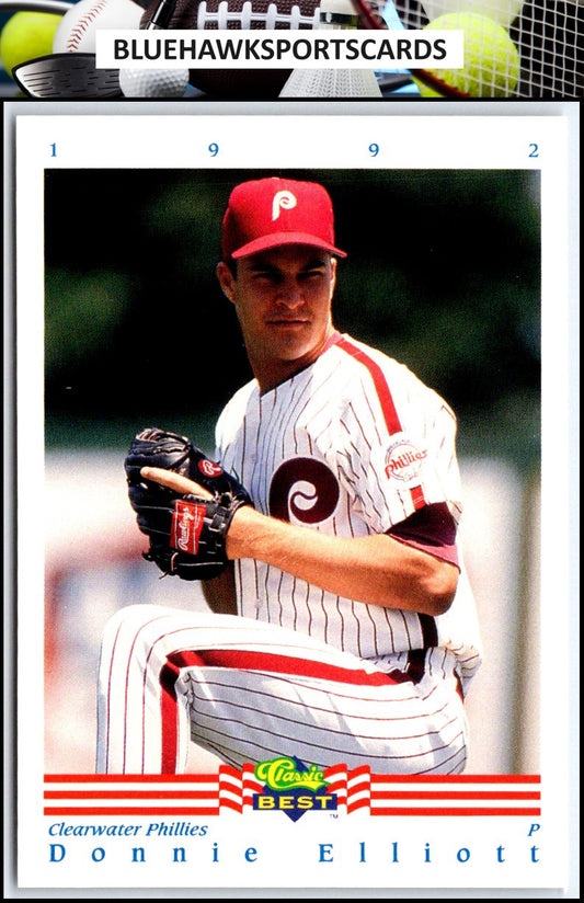 1992 Classic Best #369 Donnie Elliott