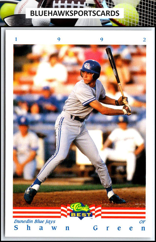 1992 Classic Best #348 Shawn Green