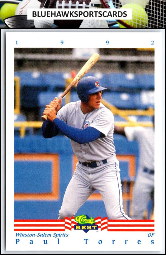 1992 Classic Best #318 Paul Torres