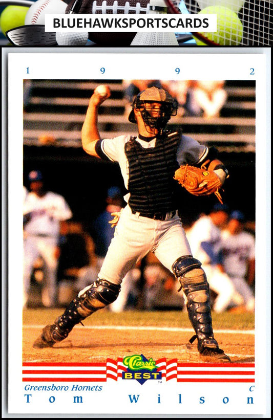 1992 Classic Best #308 Tom Wilson