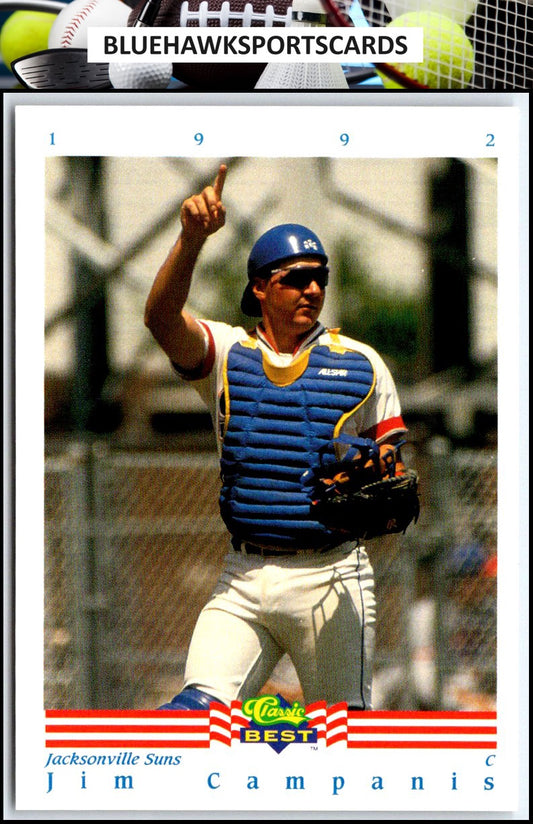 1992 Classic Best #328 Jim Campanis