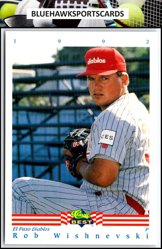 1992 Classic Best #335 Rob Wishnevski