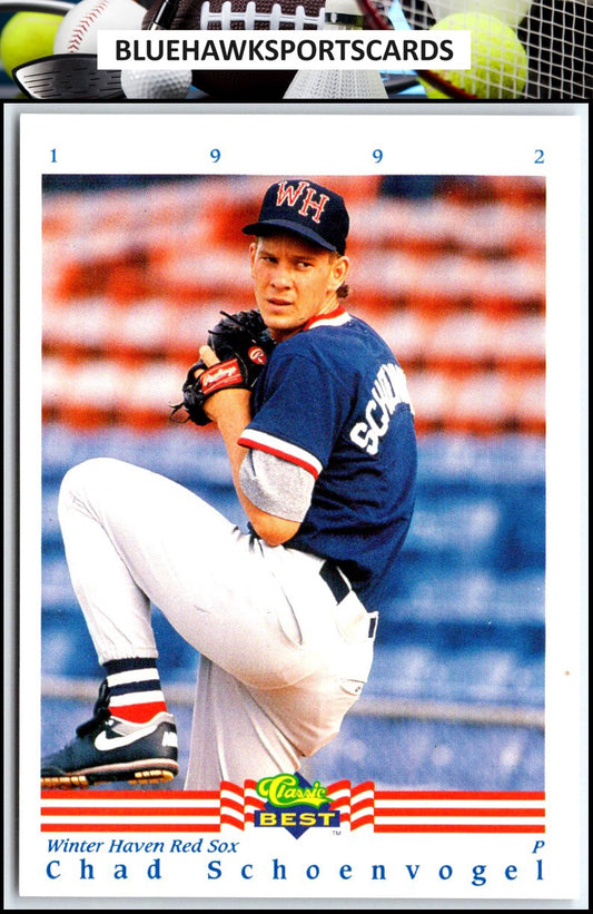 1992 Classic Best #325 Chad Schoenvogel