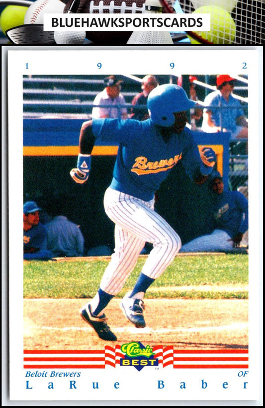 1992 Classic Best #363 LaRue Baber