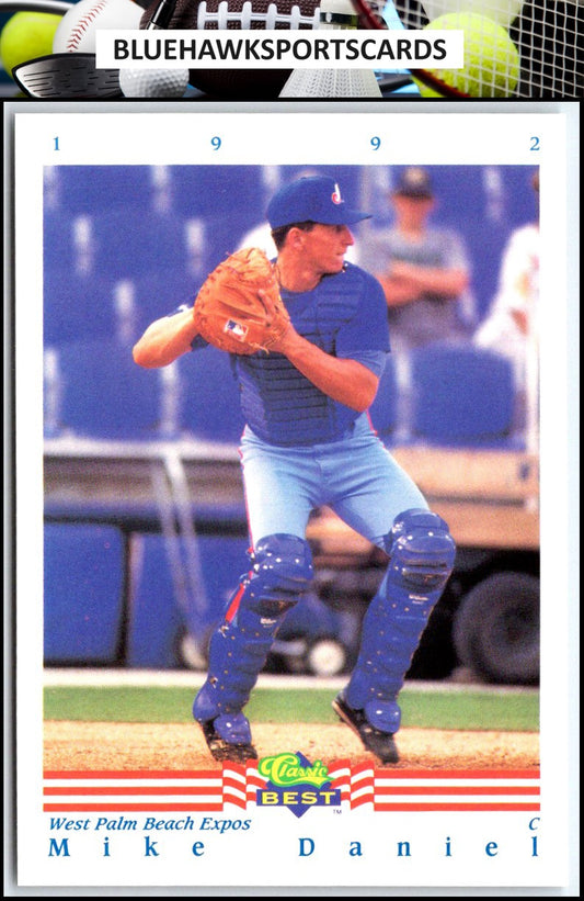 1992 Classic Best #302 Mike Daniel
