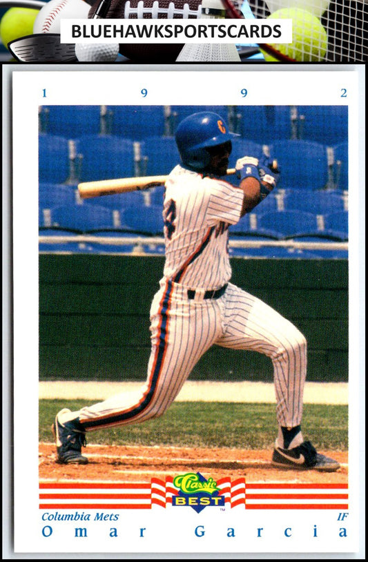 1992 Classic Best #337 Omar Garcia