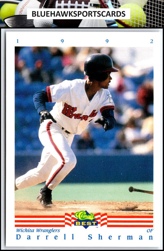 1992 Classic Best #347 Darrell Sherman