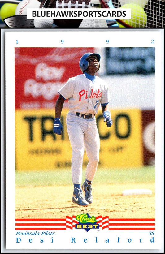 1992 Classic Best #387 Desi Relaford