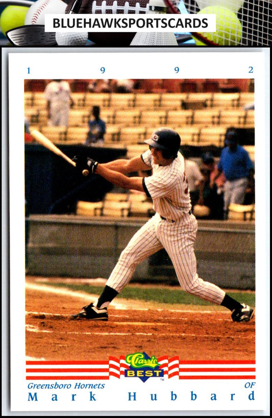 1992 Classic Best #306 Mark Hubbard