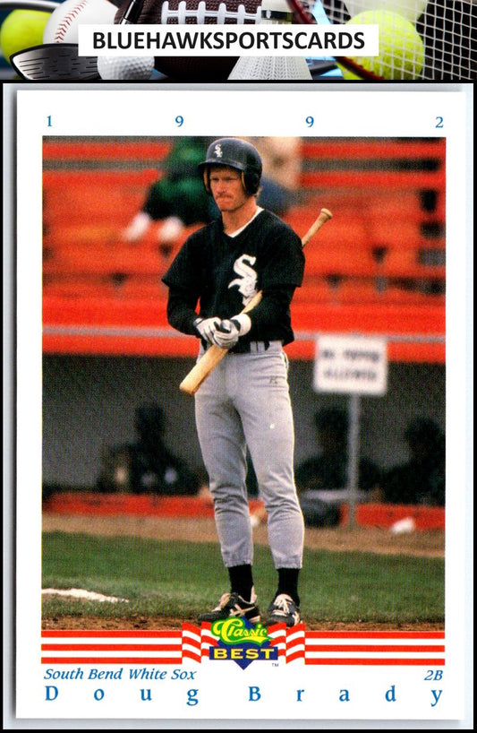 1992 Classic Best #377 Doug Brady