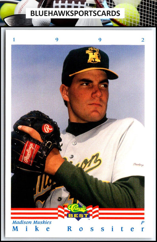 1992 Classic Best #374 Mike Rossiter