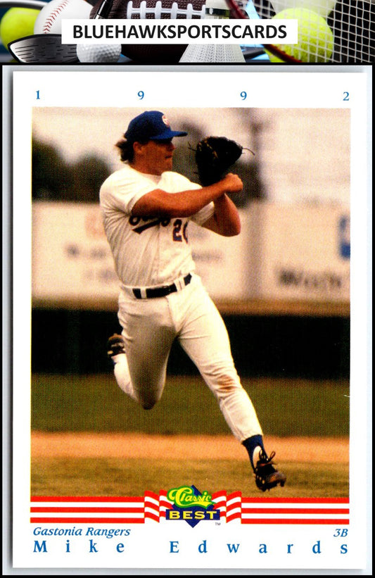 1992 Classic Best #310 Mike Edwards