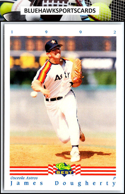 1992 Classic Best #351 James Dougherty
