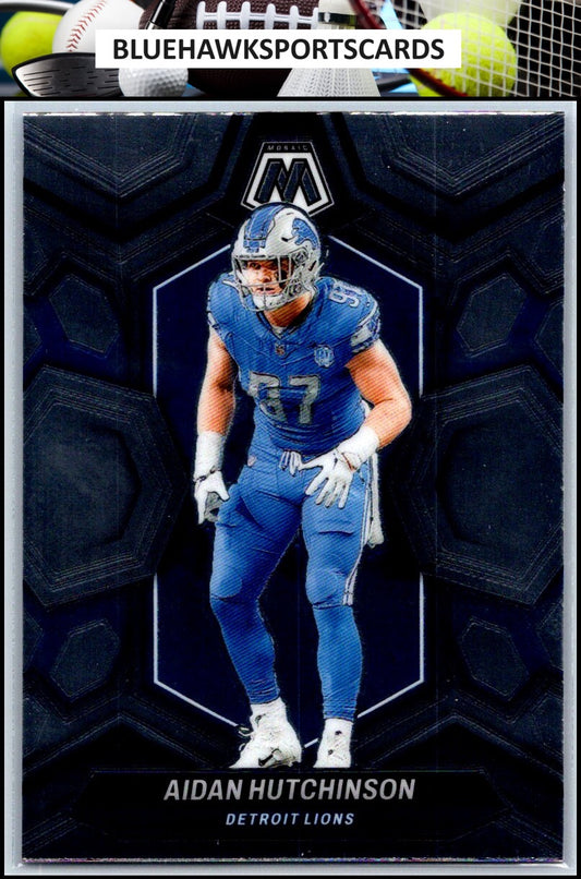 2024 Panini Mosaic #76 Aidan Hutchinson