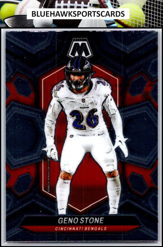 2024 Panini Mosaic #49 Geno Stone