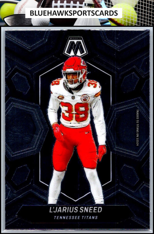 2024 Panini Mosaic #217 L'Jarius Sneed