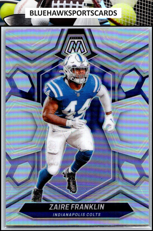 2024 Panini Mosaic #98 Zaire Franklin Silver