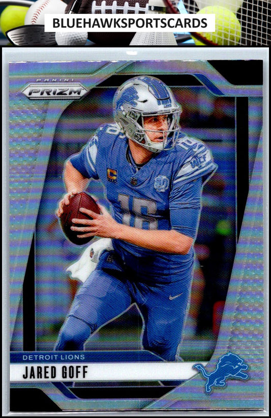 2024 Panini Prizm #92 Jared Goff Silver