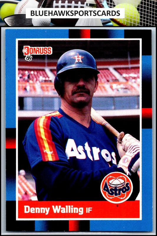 1988 Donruss #384 Denny Walling