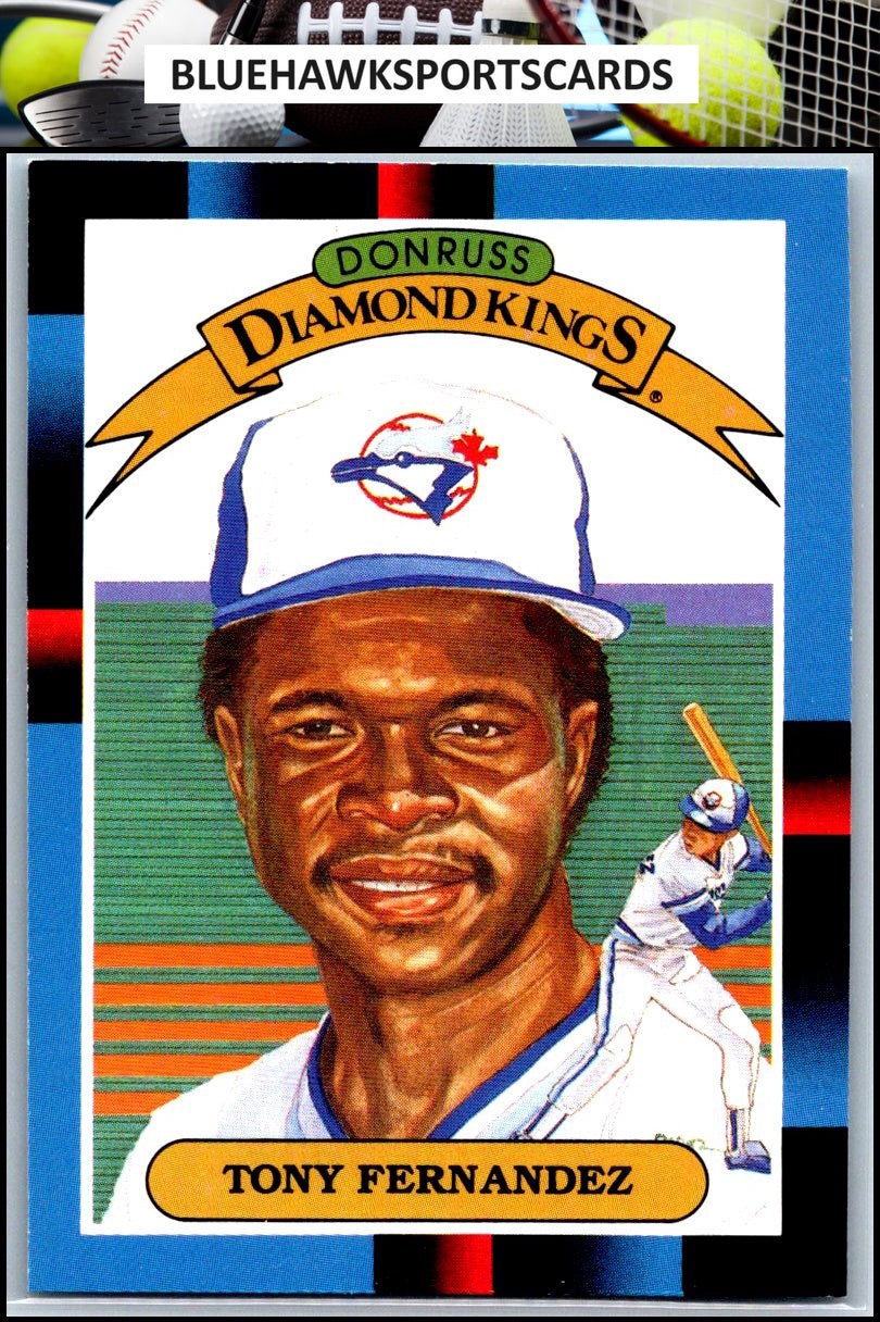 1988 Donruss #12 Tony Fernandez