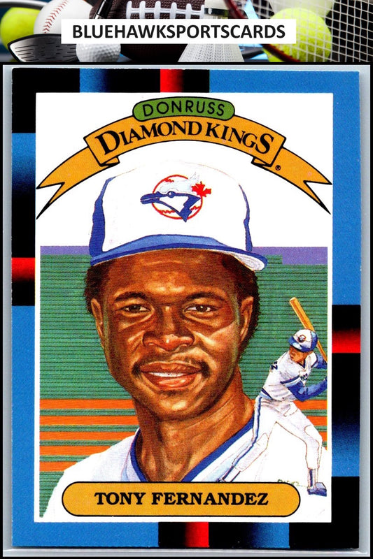 1988 Donruss #12 Tony Fernandez