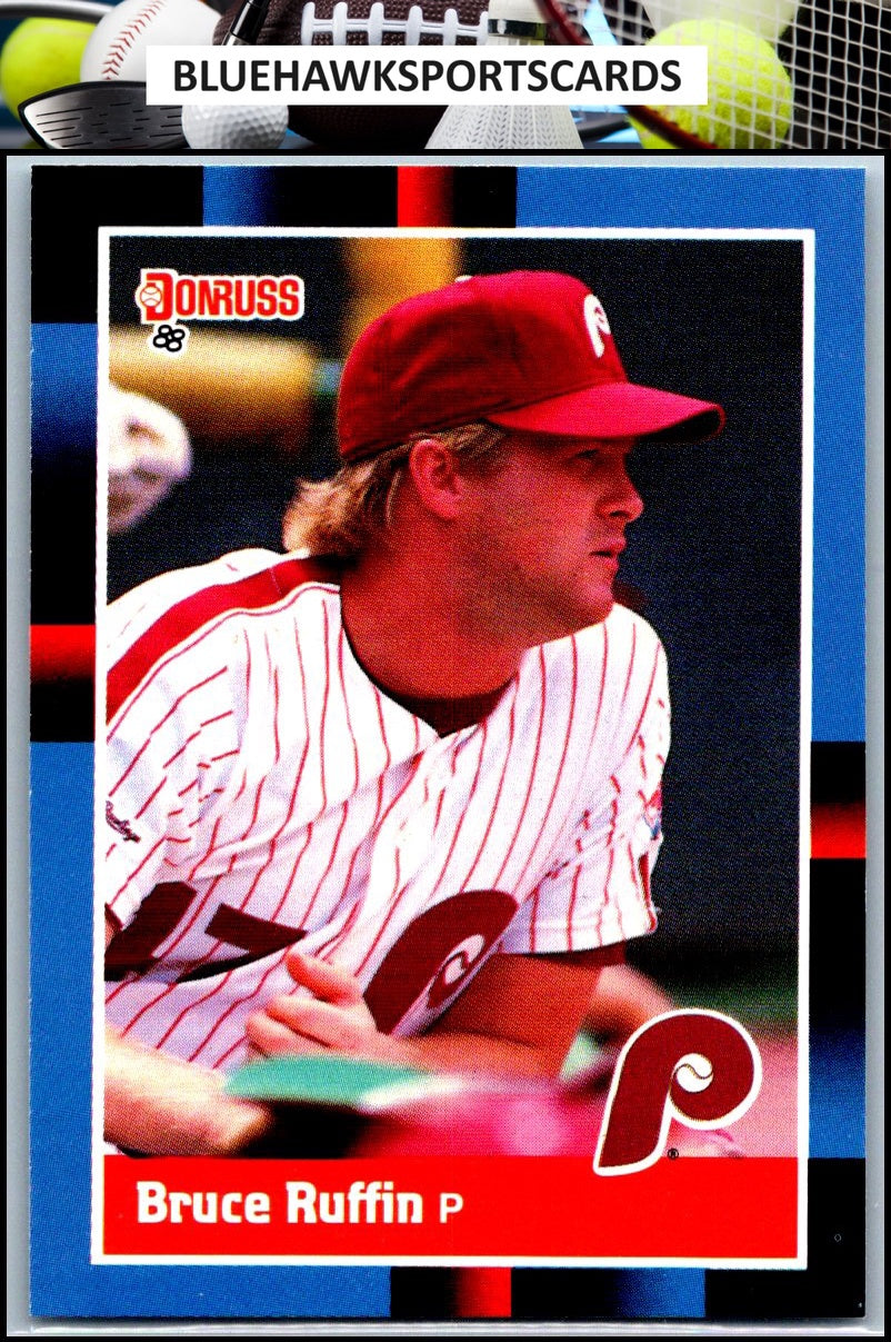1988 Donruss #165 Bruce Ruffin