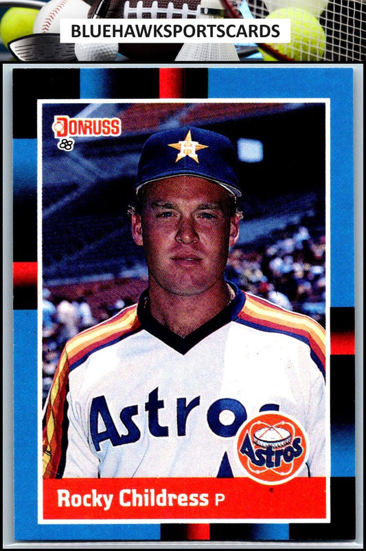 1988 Donruss #554 Rocky Childress