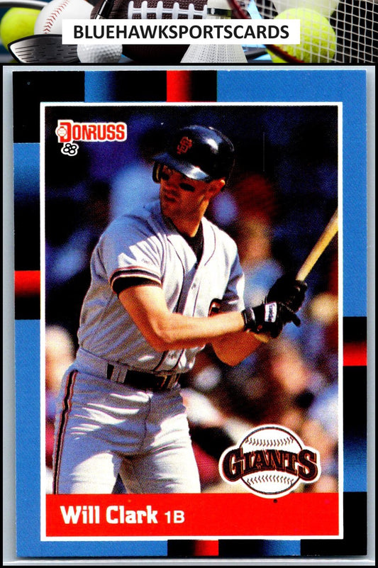 1988 Donruss #204 Will Clark