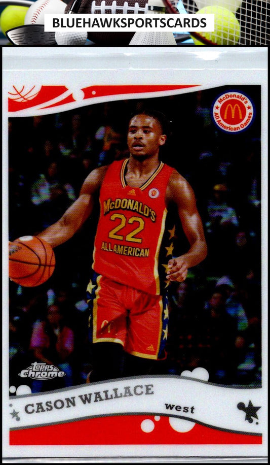 2022 Topps Chrome McDonald's All American #2K6-5 Cason Wallace 2006 Topps