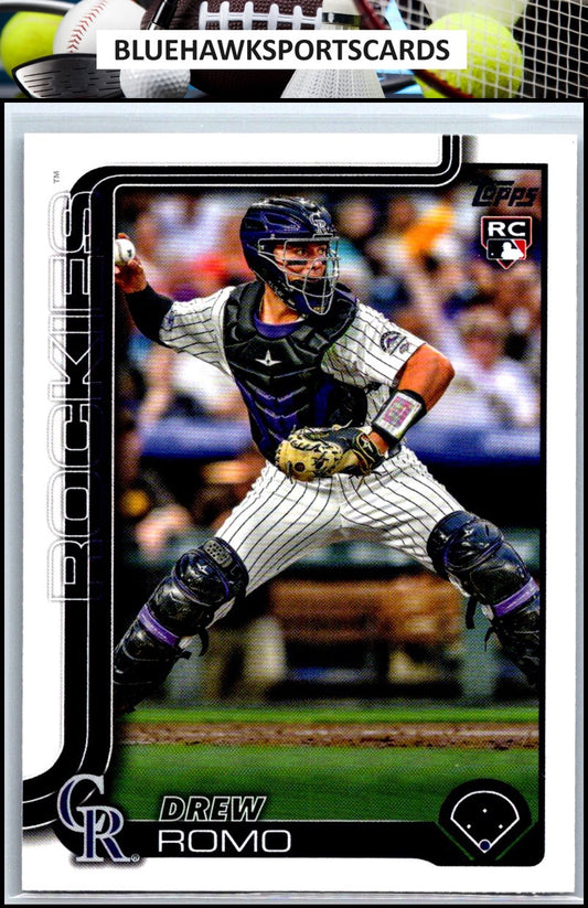 2025 Topps #296 Drew Romo