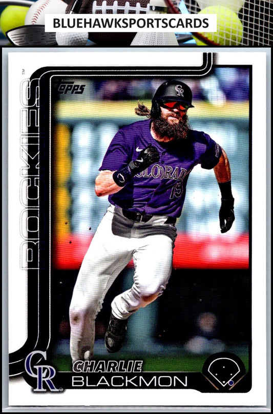 2025 Topps #311 Charlie Blackmon