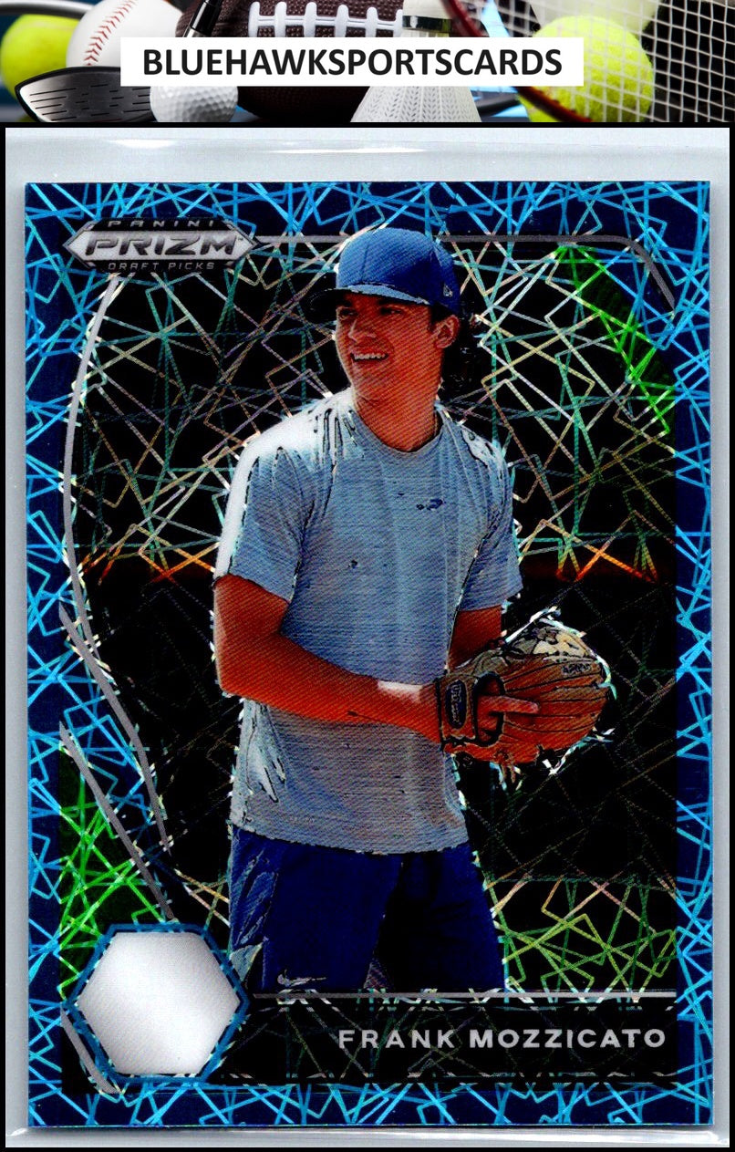 2021 Panini Prizm Draft Picks #PDP7 Frank Mozzicato Carolina Blue Velocity Prizm