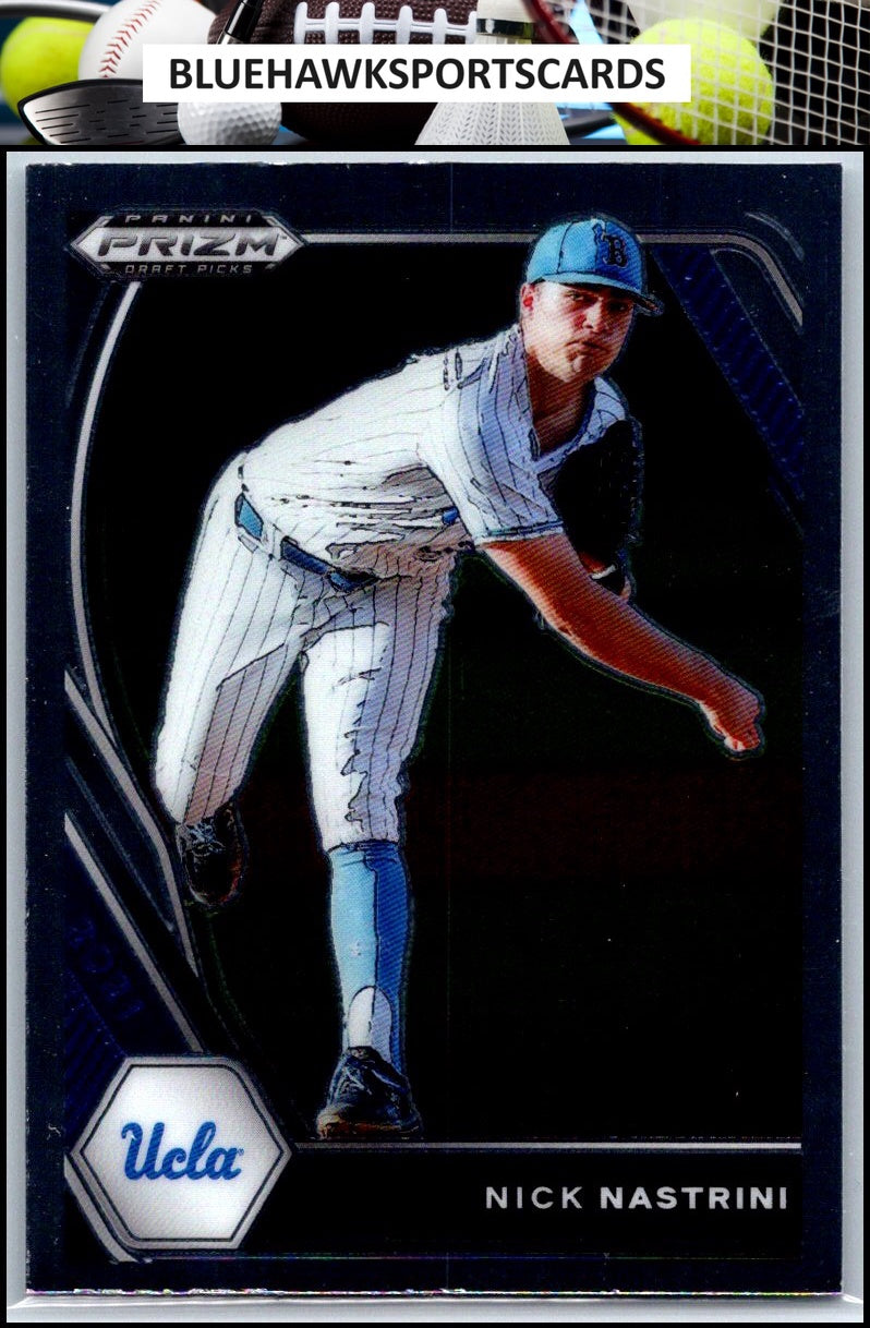 2021 Panini Prizm Draft Picks #PDP131 Nick Nastrini
