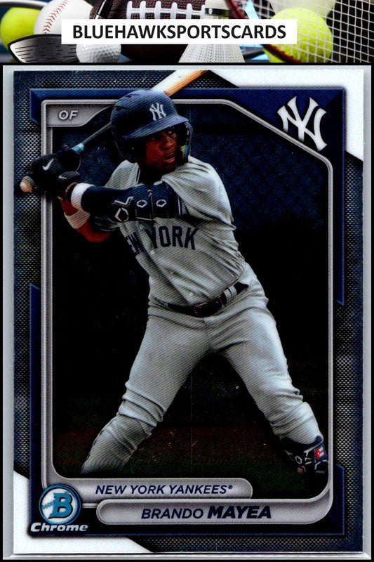 2024 Bowman #BCP-84 Brando Mayea Chrome Prospects
