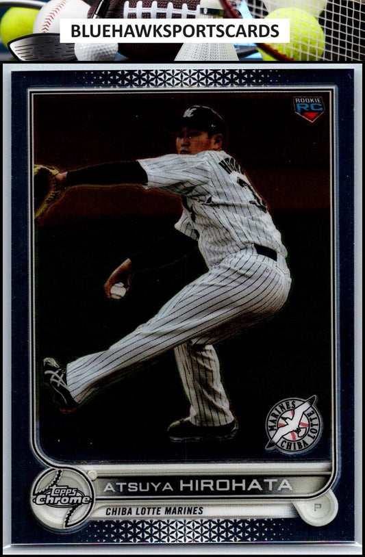 2022 Topps Chrome NPB #195 Atsuya Hirohata
