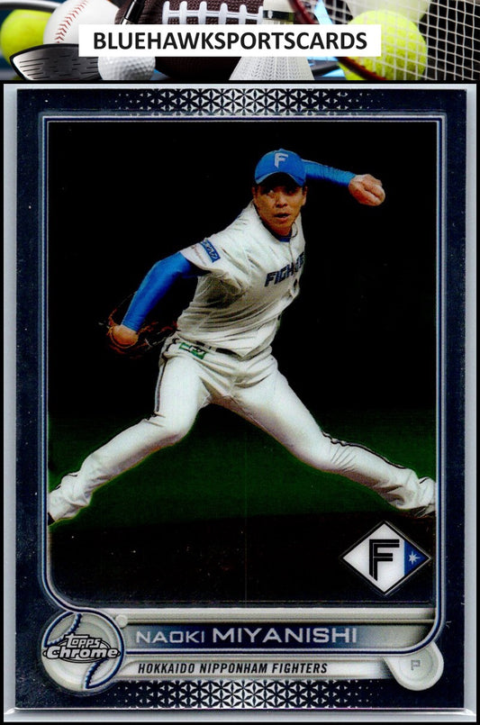 2022 Topps Chrome NPB #143 Naoki Miyanishi