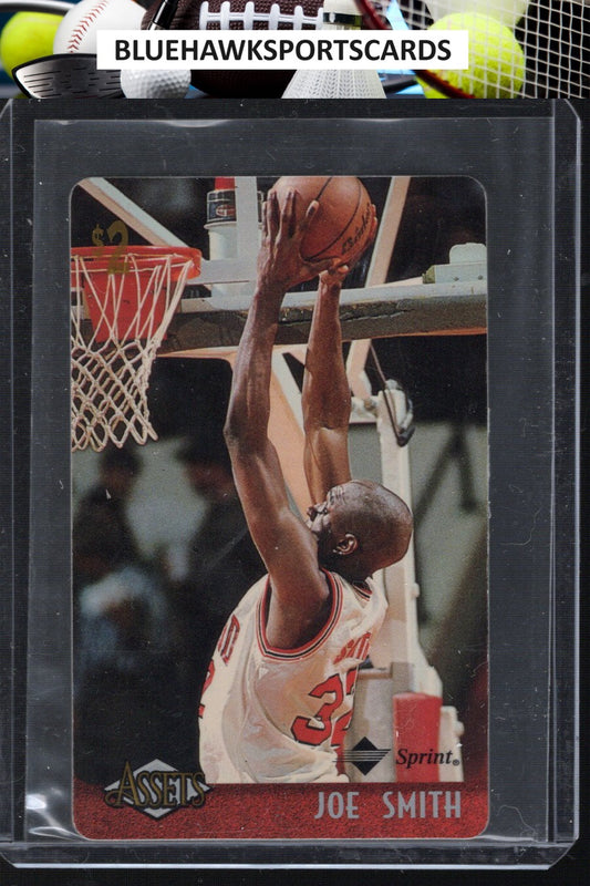 1996 Classic Assets #24 Joe Smith Phone Cards $2