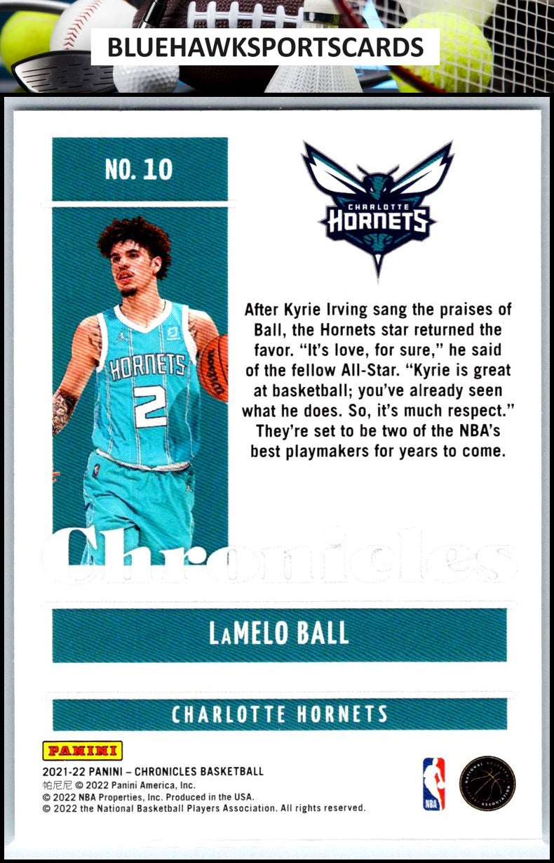 2021-22 Panini Chronicles #10 LaMelo Ball
