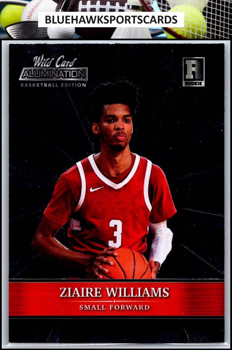 2021-22 Wild Card Alumination #ABC-78 Ziaire Williams