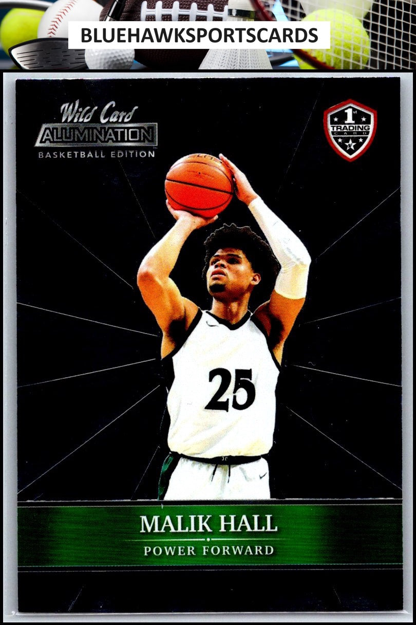 2021-22 Wild Card Alumination #ABC-57 Malik Hall