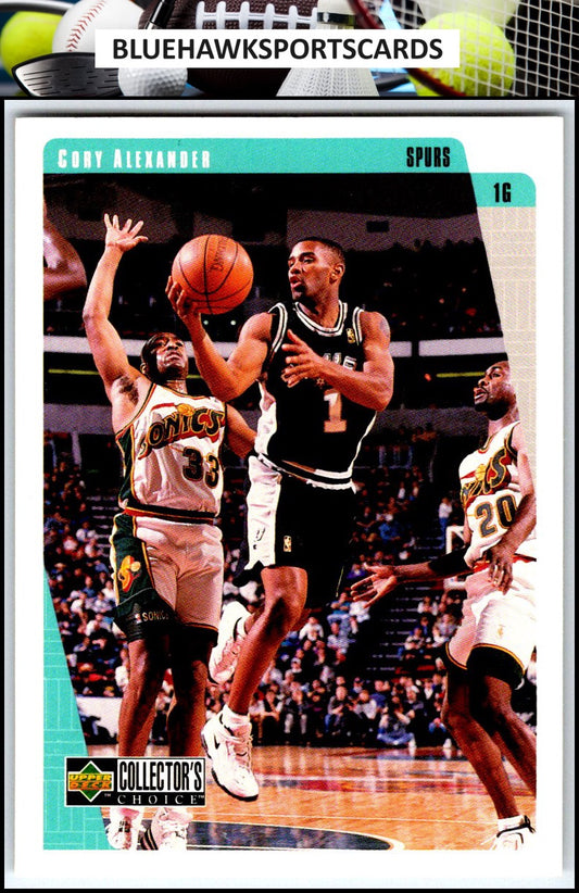 1997-98 Collector's Choice #125 Cory Alexander